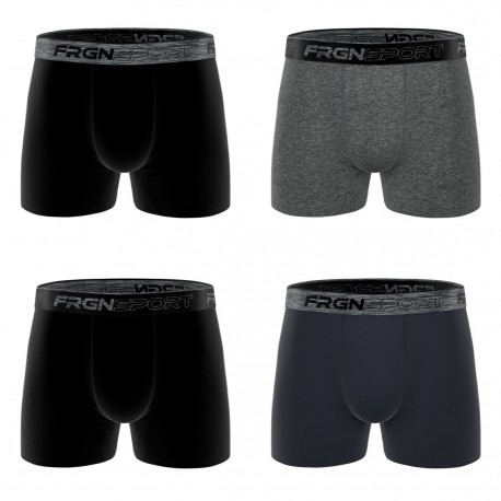 Lot de 4 boxers homme en coton Dynamic Jim