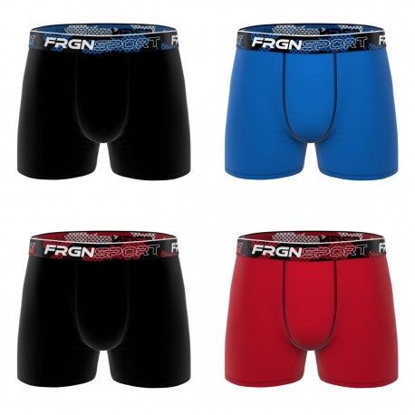 Lot de 4 boxers homme en coton Dynamic Tom