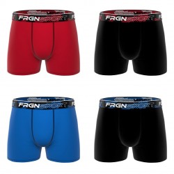 Lot de 4 boxers garçon en coton Dynamic Tom