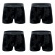 Lot de 4 boxers en coton homme Signature Pablo