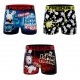 Lot de 3 boxers enfant Lapins Crétins