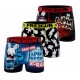 Lot de 3 boxers enfant Lapins Crétins