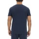 Lot de 3 T-shirts homme en coton uni col rond imprimé poitrine
