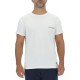 Lot de 3 T-shirts homme en coton uni col rond imprimé poitrine