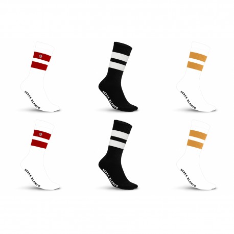 Lot de 6 paires de tennis Serge Blanco