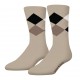 Lot de 6 paires de chaussettes de ville Serge Blanco Losange