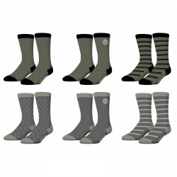 Lot de 6 paires de chaussettes de ville Town ED
