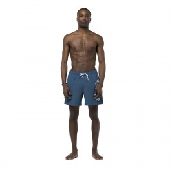 Short de bain homme avec logo et cordon contrasté Mick