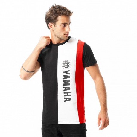 Tee-shirt Homme manches courtes YAMAHA Tricolore