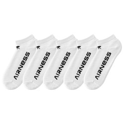 AIRNESS Lot de 5 paires de chaussettes tiges courtes homme Classic