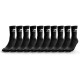 AIRNESS Lot de 10 paires de tennis homme Logo sur tige Corporate