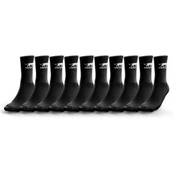 AIRNESS Lot de 10 paires de tennis homme Logo sur tige Corporate