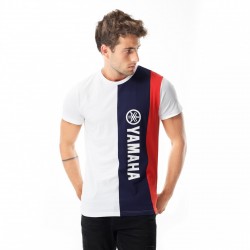Tee-shirt Homme manches courtes YAMAHA Tricolore