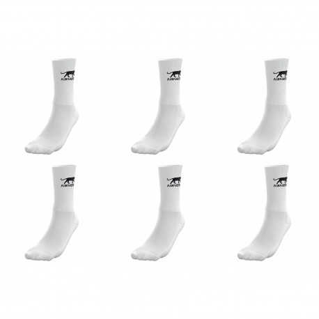 AIRNESS Lot de 6 paires de tennis homme Logo sur tige Corporate
