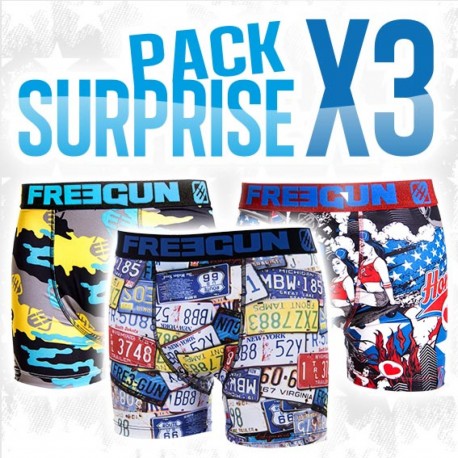 Boxer Homme PACK SURPRISE X3