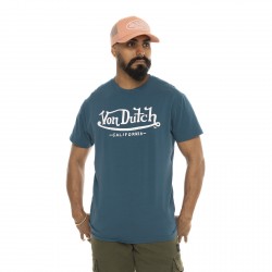 T-shirt homme col rond en coton avec logo Life