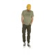 T-shirt homme col V en coton avec logo Tyron