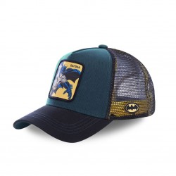 Casquette Capslab Dc Comics Batman Bleu Marine