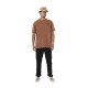 T-shirt homme relax fit en jersey acid wash print devant et dos Flash