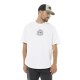 T-shirt homme comfort fit en jersey print poitrine et dos Provid