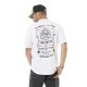 T-shirt homme comfort fit en jersey print poitrine et dos Provid