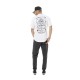 T-shirt homme comfort fit en jersey print poitrine et dos Provid