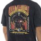 T-shirt homme comfort fit en jersey acid wash print devant&dos Reaper