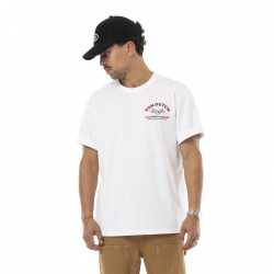T-shirt homme relax fit en jersey print poitrine&dos Repar