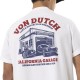 T-shirt homme relax fit en jersey print poitrine&dos Repar