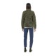 Veste militaire femme imprimé camouflage avec patchs