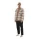 Sur Chemise homme en flanelle à carreaux doublée sherpa Heaven