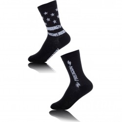 Lot de 2 Paires de chaussettes Garçon Freegun Stars