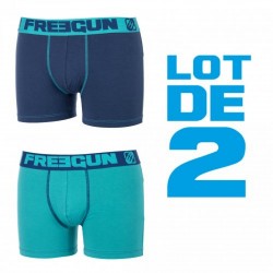 Boxers Homme Uni Lot x 2