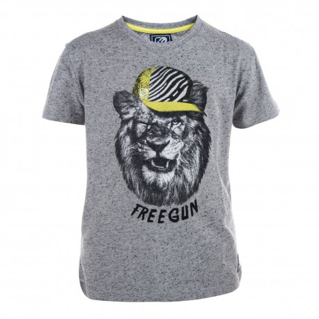 Tee Shirt Boyz Babyz Imprimé Lion, Freegun.