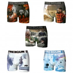 Lot 5 Boxers Boyz Premium Winter Animals 1