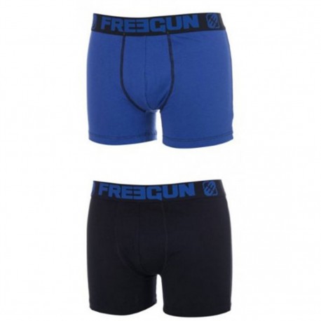 Lot De 2 Boxers Homme En Coton, Duo Freegun.