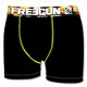 Lot de 6 Feegun Boxers Homme Soft Touch Noir