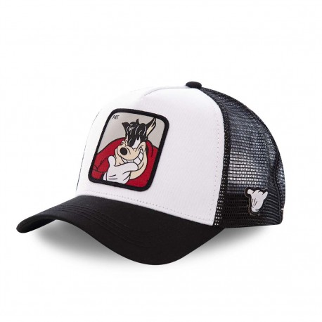 Casquette Capslab Disney Pat Blanc et Noir