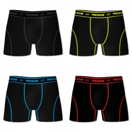 Lot De 4 Boxers Freegun Aktiv