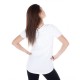 T-shirt manches courtes Femme Uni