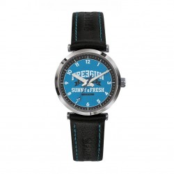 Montre Discovery Bleue