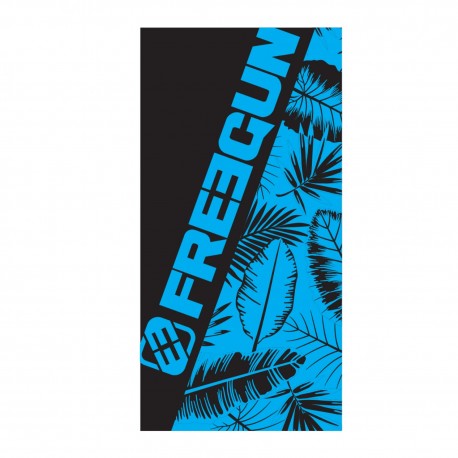 Draps De Plage Plume Noir/Bleu