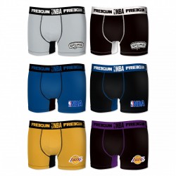 Lot de 6 boxers coton garçon freegun