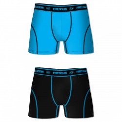 Lot de 2 Boxers Homme Aktiv Bleu