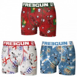 Lot de 3 boxers Homme Freegun Premium 50