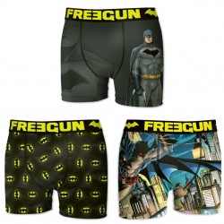 Lot de 3 Boxers Garçon Batman Freegun