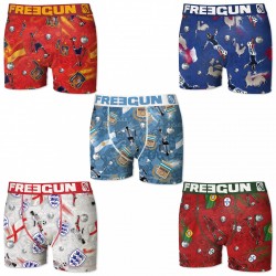 Lot de 5 boxers homme FREEGUN premium