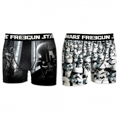 Lot de 2 Boxers Homme FREEGUN STAR WARS