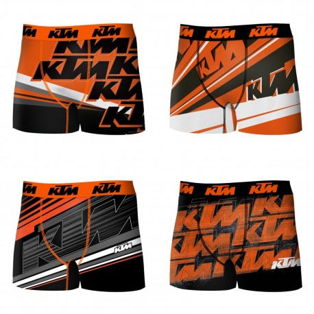 Lot de 4 boxers homme KTM