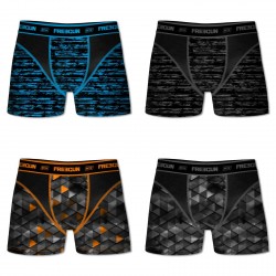 Lot de 4 boxers homme FREEGUN AKTIV